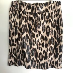 Chico’s Cute stretchy lined skirt